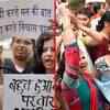 Article image for: Delhi: AAP holds protest against BJP over <i class="tbold">chandigarh stalking case</i>