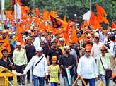 Marathas hold mega protest march in Mumbai