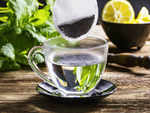 ​Don’t seep the green tea leaves for too long