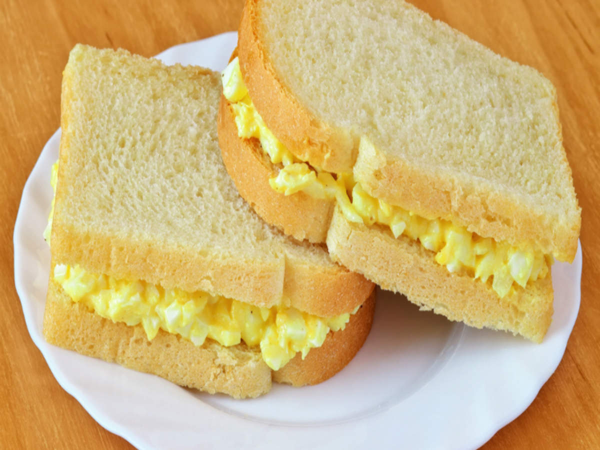 Egg Sandwich Recipe: How to make Egg Sandwich Recipe at Home  Homemade  Chicken 7 Recipe - Times