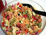 Tricolour Pasta Salad