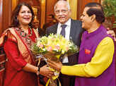T Subbarami Reddy hosts a party to honour Shobana Kamineni
