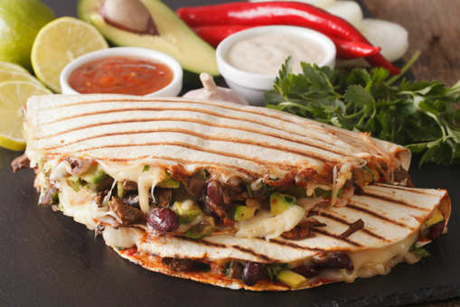 Baked Bean Quesadillas