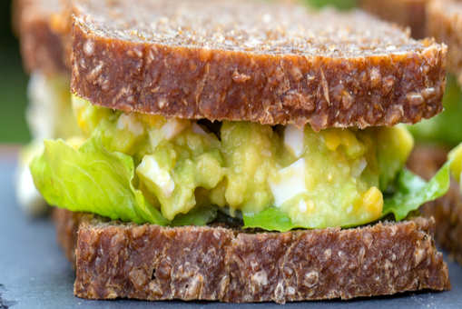 Guacamole Egg Salad Sandwich
