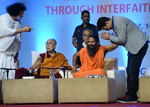 Dalai Lama, Baba Ramdev share the stage at World Peace and Harmony Conclave