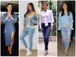 Here's how to rock the denim trend like a Bollywood diva!