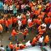 More than 150 years old traditional Gokulashtami festival being celebrated at Old Panvel in Navi Mumbai, devotees beaten by rope hunter.