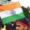 A reveller enjoying at the Dahi Handi celebrations in Mumbai