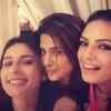 When onscreen enemies Jennifer Winget, Aneri Vajani and Kushal Tandon partied together with Beyhad's cast