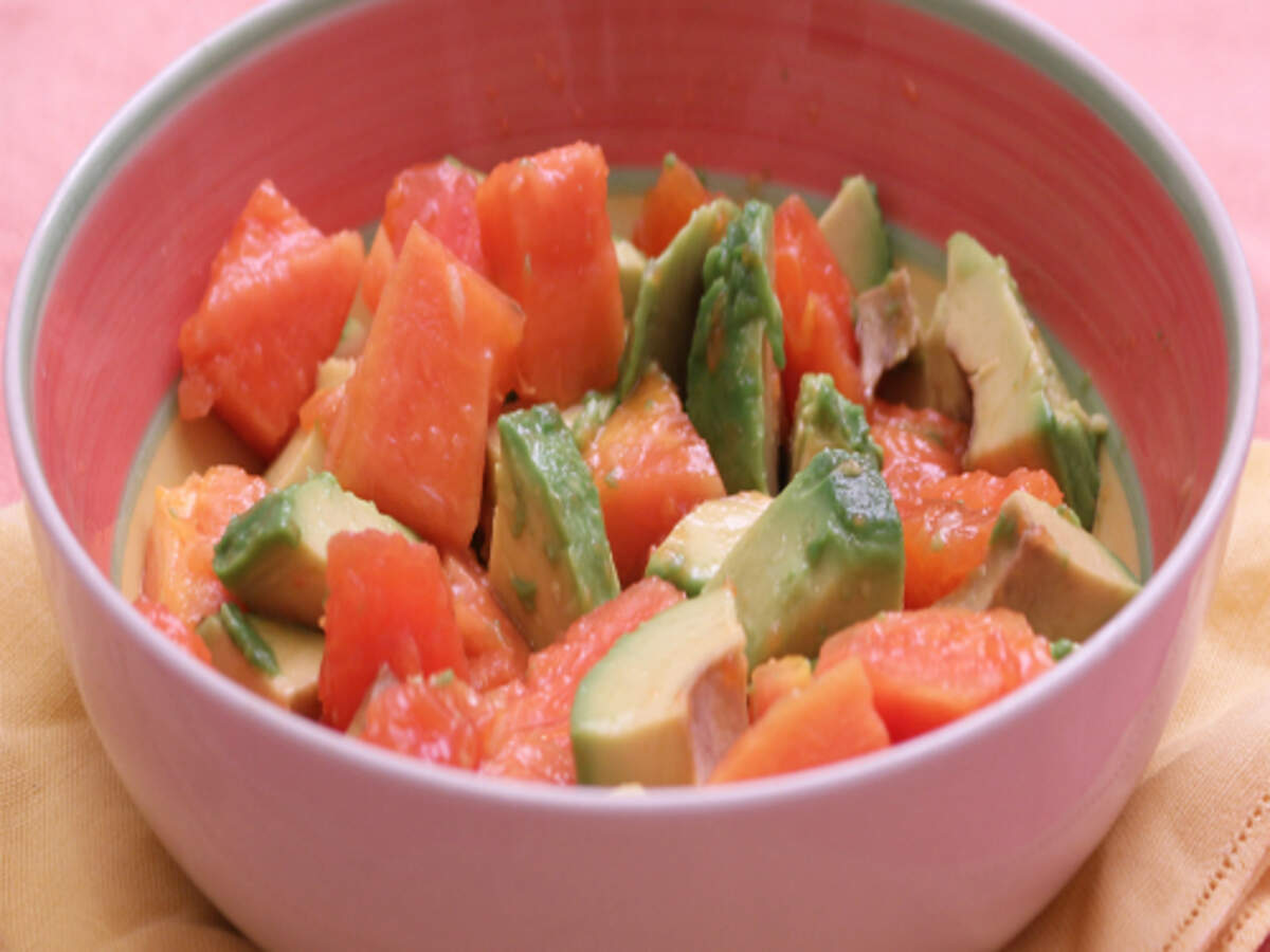 Papaya Avocado Salad Recipe