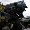 Two coaches badly damaged in accident