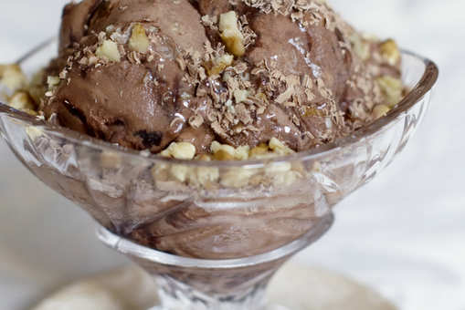 Walnut Chocolate Ice Cream