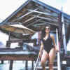 Breaking bad in a black bikini