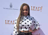 Nia Frazier arrives for the screening of 'Leap!'