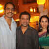Article image for: Vishwajeet Pradhan (L) with his wife <i class="tbold">sonalika pradhan</i>