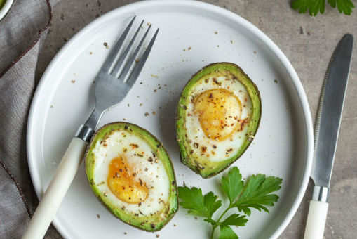 Baked Avocado with Eggs