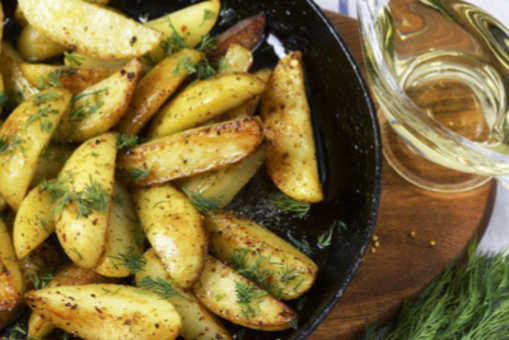 Stir-fried Santung Potatoes