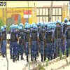 Along with Army and Rapid Action Force, Police have also entered the premises of Dera Sacha Sauda headquarters in Sirsa. (ANI)
