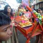 A Glimpse at how people celebrated the festival