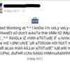 No this is not some greek language, it is English