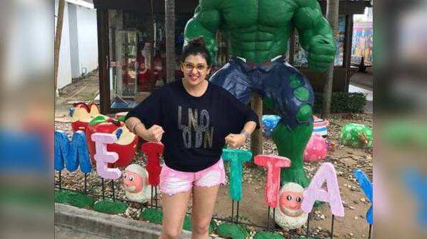 TV's Kumkum aka Juhi Parmar looks stunning after shedding extra kilos; see pics