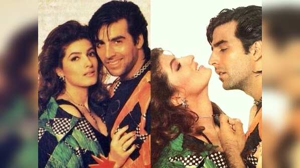 Akshay’s steamy photo-shoot with then girlfriend, now wife Twinkle Khanna
