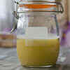 ​Jarred, airtight ghee storage