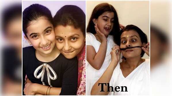 Ruhana Khanna of Gangaa fame reunites with her reel mother Jaya Bhattacharya