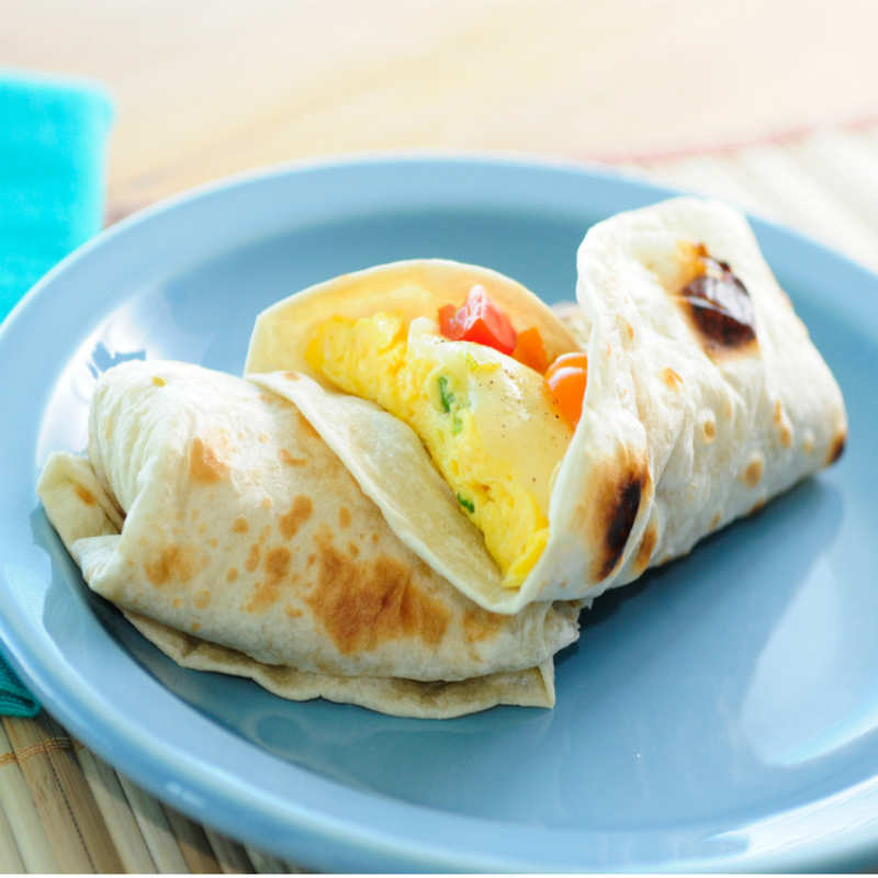 Scrambled Egg Wrap