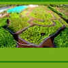 Article image for: Eco friendly Ganesha made up of crop grains in 2 acres of land