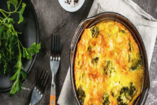 Sausage-Cheddar Frittata