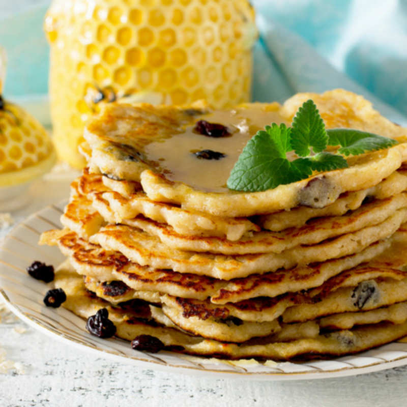 Apple and Raisin Pancake Recipe