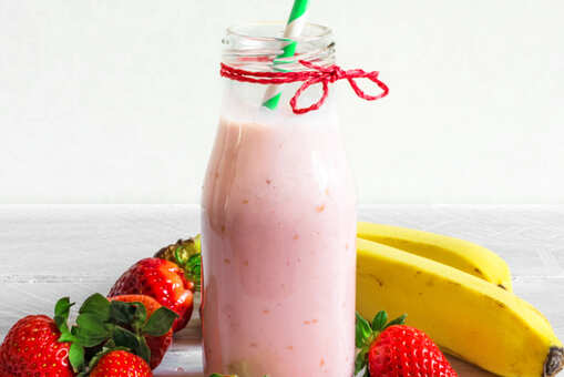 Strawberry Soya Smoothie