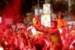 Colourful Ganesh procession