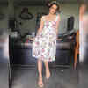 Kangana Ranaut looks radiant and graceful in a floral dress