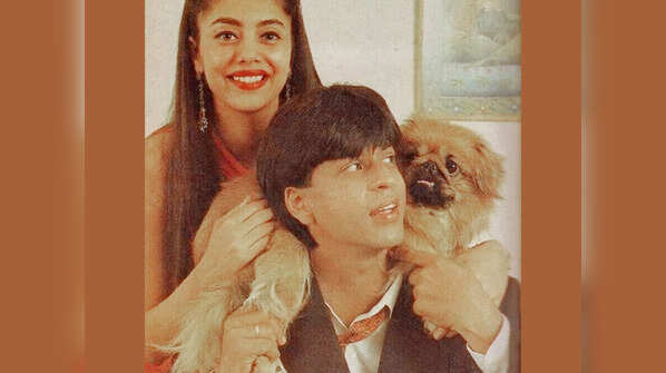 Gauri Khan shares an endearing throwback picture with hubby Shah Rukh Khan