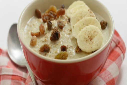 Banana and Raisin Porridge