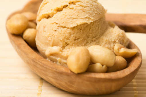 Peanut Butter and Banana Ice Cream