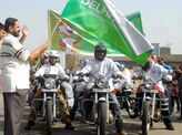 Bikers on CWG mission