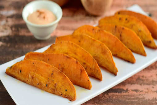 Spiced Sweet Potato Wedges