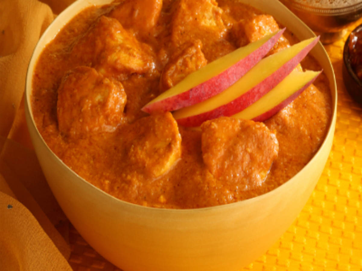 mango chicken curry