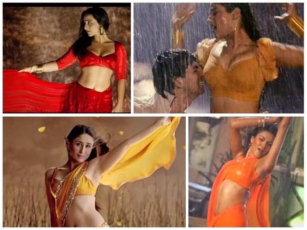 bollywood actress hot photos in saree