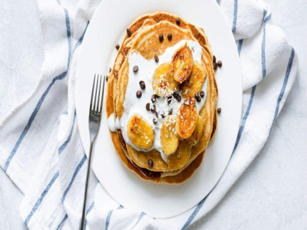 Banana and Chocolate Chip Pancakes Recipe