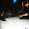 Pics: Shah Rukh Khan takes his new car for a spin in Bandra