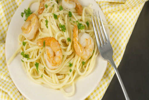 Lemon Shrimp Scampi