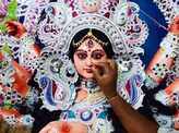 Top 25 photos that define the making of Durga idols