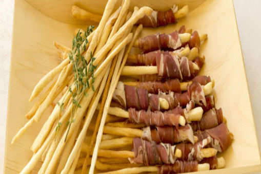 Bacon-Wrapped Bread Sticks