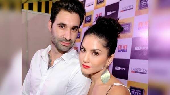 Sunny Leone and hubby Daniel Weber spotted twinning in white