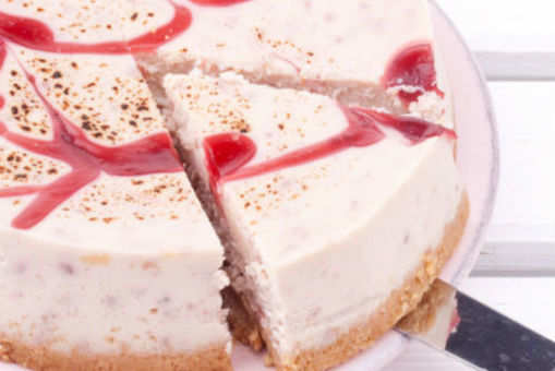 Raspberry Cheesecake Pie