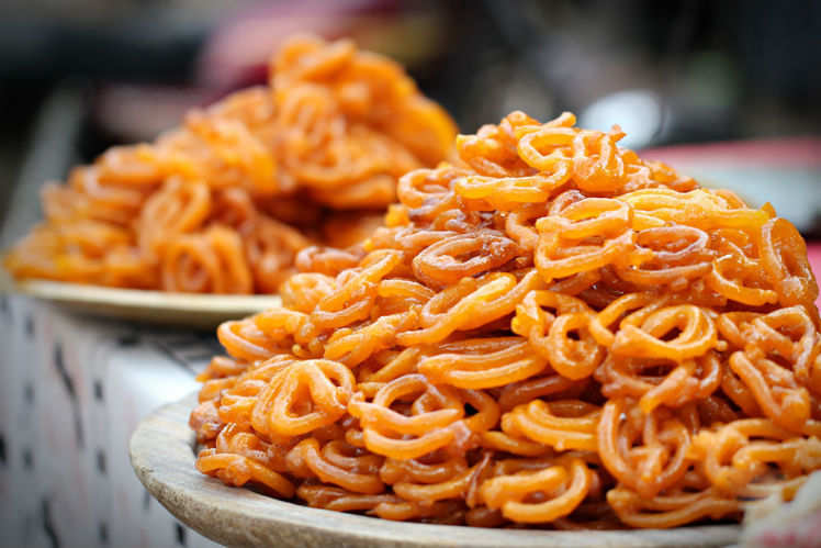 Diwali special sweets—dessert platters from different Indian states